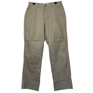 Mountain Khakis‎ Mens 34x32 Beige Cotton Canvas Chinos Work Pants Hiking Outdoor